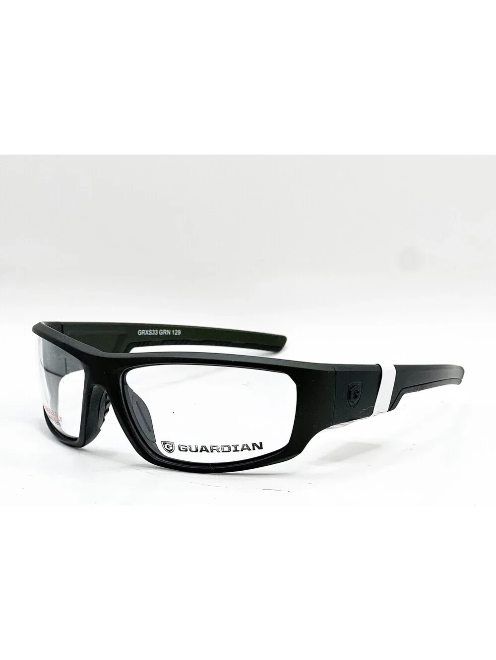 Guardian Grxs33 Matte Green Safety Authentic Eyeglasses 65-14-129